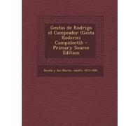 Adolfo Bonilla Y Gestas de Rodrigo el Campeador (Gesta Roderici Ca (Tascabile)