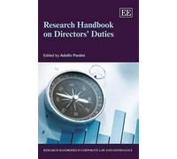 Adolfo Paolini Research Handbook on Directors’ Duties (Tascabile)