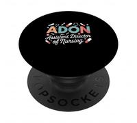Adon, vicedirettore di Nursing Shirt, Nurse Apprezzation PopSockets PopGrip Adesivo