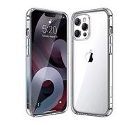 adonit Custodia protettiva per iPhone 13 Pro Max con TPU+PC, tecnologia antiurto e anti-caduta. Bordi morbidi e un design sottile e leggero sono perfetti per iPhone 13 Pro, trasparente