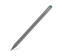 adonit Neo Pro - Penna stilo per Apple iPad con fissaggio magnetico, ricarica wireless su iPad, durata extra lunga, rilevamento del palmo, punta sottile sostituibile, colore: grigio