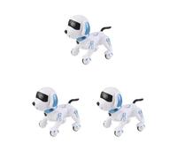 Adoorniequea 3 set Telecomando Robot Cane Giocattolo Danza Sinistra Smart Puppy per 5 6 7 8 9 10 11 12 Blu