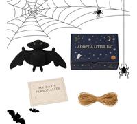Adopt A Bat, Collectible Seasonal Tabletop Decor, Bat Desk Ornament Gift