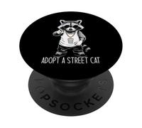 Adopt A Street Cat PopSockets PopGrip Adesivo