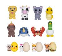 Adopt Me! Animali domestici 10 Figura Multipack Mistero Animali Serie 1-10 Stili - Top Gioco Online - Divertenti giocattoli da collezione per bambini con i tuoi animali domestici preferiti, età 6+
