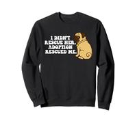 Adoption Rescue Me Adotta Un Cane Amante dei Cani Puppy Animal Rescue Felpa