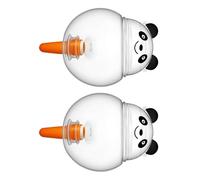 Adorabile abbeveratoio automatico a forma di panda da 500 ml adatto per piante in vaso da interni con sistemi di irrigazione a goccia in terracotta punte di alimentazione dell'acqua