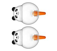Adorabile abbeveratoio automatico a forma di panda da 500 ml, adatto per piante in vaso da interni con sistemi di irrigazione a goccia, irrigazione a goccia, per cespugli in vaso