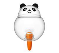 Adorabile abbeveratoio automatico a forma di panda da 500 ml adatto per piante in vaso da interni con sistemi di irrigazione a goccia in terracotta punte di alimentazione dell'acqua