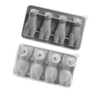 Adorabile Alpacas Forma A Forma Ghiaccio Vassoio Ghiaccio Grado Alimentare In Silicone Stampo Per Bevitori Whiskys E Baristi Che Durano Vassoi Per I Congelatori Facilmente Rilasciati
