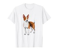 Adorabile Animale Domestico di Razza Basenji per Gli Amanti dei Cani Maglietta