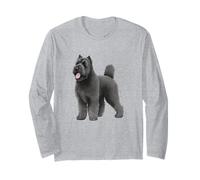 Adorabile Bouvier des Flandres Art Design Maglia a Manica