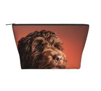 Adorabile cane Cockapoo, Borsa da toilette Borsa per trucco Borsa per cosmetici Borsa da toilette da viaggio portatile