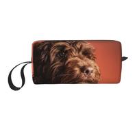 Adorabile cane Cockapoo, Borsa per il trucco Borsa per cosmetici Borsa da toilette da viaggio portatile Borsa per trucco Organizer