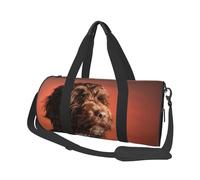 Adorabile cane Cockapoo, Borsone da viaggio di grande capacità Borsa rotonda Borsa da viaggio sportiva Borsa da viaggio Borsa da fitness
