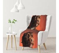 Adorabile cane Cockapoo,Coperta morbida, calda, anti-pilling, in flanella, peluche, 76 x 102 cm