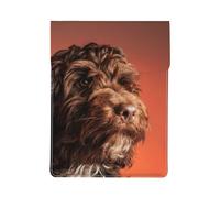 Adorabile cane Cockapoo, Custodia per laptop in pelle PU, borsa per notebook, custodia per laptop, custodia per tablet