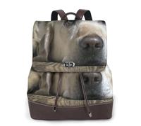 Adorabile cane Labrador,Zaino da donna, impermeabile, leggero, in pelle PU, alla moda, da viaggio