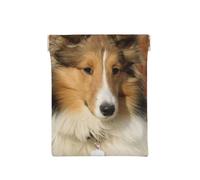 Adorabile cane Sheltie, Spremere il portafoglio superiore da donna Borsa portaoggetti Piccola portamonete Portamonete