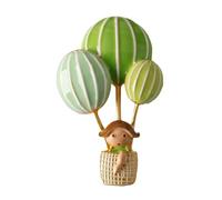 Adorabile Cartoon Hot Air Balloon Pin Con Bambina Accessori Decorativi Accessorio di Moda Per Le Donne E I Bambini Colore Vivace Lega Cartoon Spilla, Misura unica, come descritto