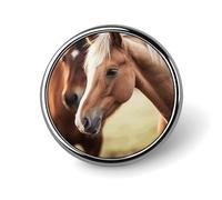 Adorabile Cavallo Spille Personalizzate per Zaini Moda Risvolto Pin per Abiti Carino Cappello Button Pins per Donne Uomini Divertente Borsa Distintivo Pin Cool Vintage Spille per Matrimonio Spilla