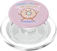 Adorabile ciambella preoccupazione essere felice carino Kawai Muffin divertente gioco di parole PopSockets PopGrip per MagSafe