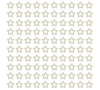 Adorabile Confezione da 100 Graffette a Stella Resistenza Allo Scivolamento e Design Carino per L'ufficio e la Scuola Mantieni i Documenti Organizzati