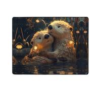 Adorabile coppia di tappeti Hug Area per decorazione del soggiorno, morbidi tappeti lavabili per camera da letto, 150 x 122 cm, tappeto per interni, camera da letto e soggiorno