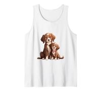 Adorabile Cucciolo di Cane Cavalier King Charles Spaniel Canotta