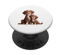 Adorabile cucciolo di cane Cavalier King Charles Spaniel PopSockets PopGrip Adesivo