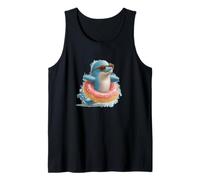 Adorabile Delfino con Anello per Piscina e Vacanze al Mare Canotta