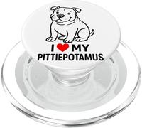 Adorabile design a forma di cuore Pitbull PopSockets PopGrip per MagSafe