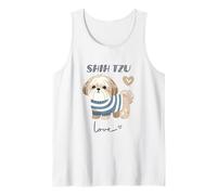 Adorabile Design con Cane Shih Tzu per Amanti dei Cuccioli Canotta