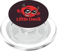 Adorabile design del personaggio del piccolo diavolo per bambini PopSockets PopGrip per MagSafe