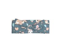 Adorabile fascia per capelli con grazioso coniglietto in stile cartone animato, graziosa e delicata fascia per capelli, morbida ed elastica, da principessa