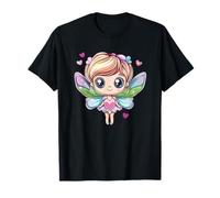 Adorabile Fata Cuore Ali Fantasia Maglietta