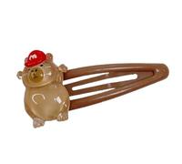 Adorabile fermaglio per capelli animale cartone animato per ragazze Mollette per bambini Roditori Capibara Forcine fatte a mano Forcine adorabili Fermaglio per capelli divertente per le donne, B