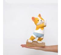 Adorabile fermaporta decorativo per porta Corgi con cuneo per animali dei