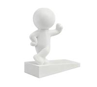 Adorabile fermaporta - Supporto per porta antiscivolo, tappo adatto al pavimento, cuscinetto per strumenti di sicurezza con accento decorativo, base morbida e durevole Protezione della superficie Disp