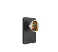 Adorabile gattino che gioca con il filato divertente e accogliente design PopSockets PopWallet per MagSafe