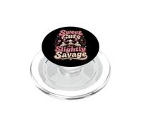 Adorabile Gatto Leggermente Selvaggio Design PopSockets PopGrip per MagSafe
