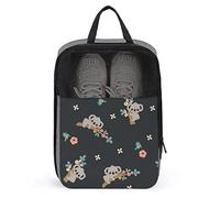 Adorabile Koala Cartoon sul ramo di un albero Borse per scarpe da viaggio Borsa per scarpe impermeabile Borsa per riporre scarpe grandi per uomo Donna, Valigia da viaggio Organizer per scarpe con cer
