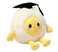 Adorabile peluche a forma di di laurea, morbido cuscino decorativo, bambola a in velluto di , camera da , soggiorno, ufficio, regalo di laurea, compleanno, Pasqua, morbido
