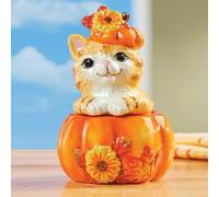 Adorabile Set Di Sale E Pepe A Forma Di Gatto Per Il Ringraziamento