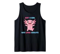 Adorabile Solo Una Ragazza Che AMA Axolotls Pink Amphibian Canotta