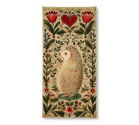 Adorabile striscione per porta con riccio, design decorativo artistico floreale per la decorazione della casa primaverile, per interni ed esterni, a tema amore, forniture per vacanze 91 x 182 cm