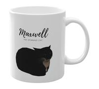 Adorabile tazza in ceramica a tema gattino, tazza da caffè e tè da 350 ml con comodo manico, ideale da regalare agli amanti dei gatti, uso domestico, dolcetti in famiglia, bicchieri per tutte