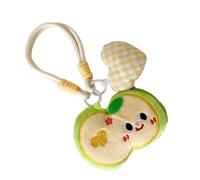 Adorabile Tessuto Frutta A Forma di Portafoglio Titolare Accessori Portatile Caso Sacchetto Pendente per Monete Gioielli Piccoli Oggetti Cartoon Frutta Portamonete Portachiavi, D, Bellezza di massa