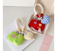 Adorabile Tessuto Frutta A Forma di Portafoglio Titolare Accessori Portatile Caso Sacchetto Pendente per Monete Gioielli Piccoli Oggetti Cartoon Frutta Portamonete Portachiavi, B, Bellezza di massa