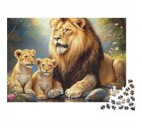 Adorabili animali Puzzle di grandi dimensioni adatti ad adulti, bambini e adolescenti con elevata difficoltà e forme uniche 1000 pezzi (75x50 cm)